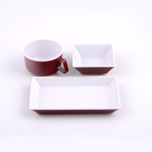 ABS dinnerware set for inflight catering party tableware set